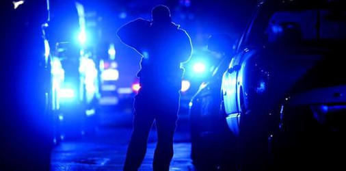 Polizei pano blaulicht überfall unfall symbolbild